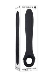 Evolved - Gender X - Powerhouse Vibrator - Black - Stag Shop