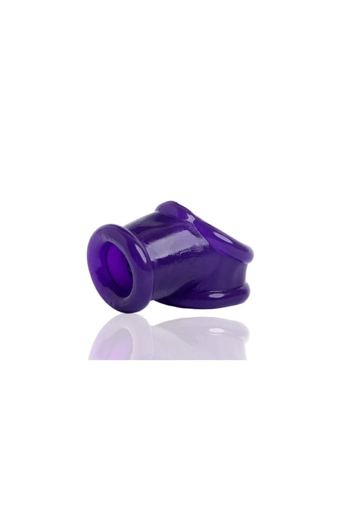Oxballs - Powersling Cock Ring w/ Ball Stretcher - Purple - Stag Shop