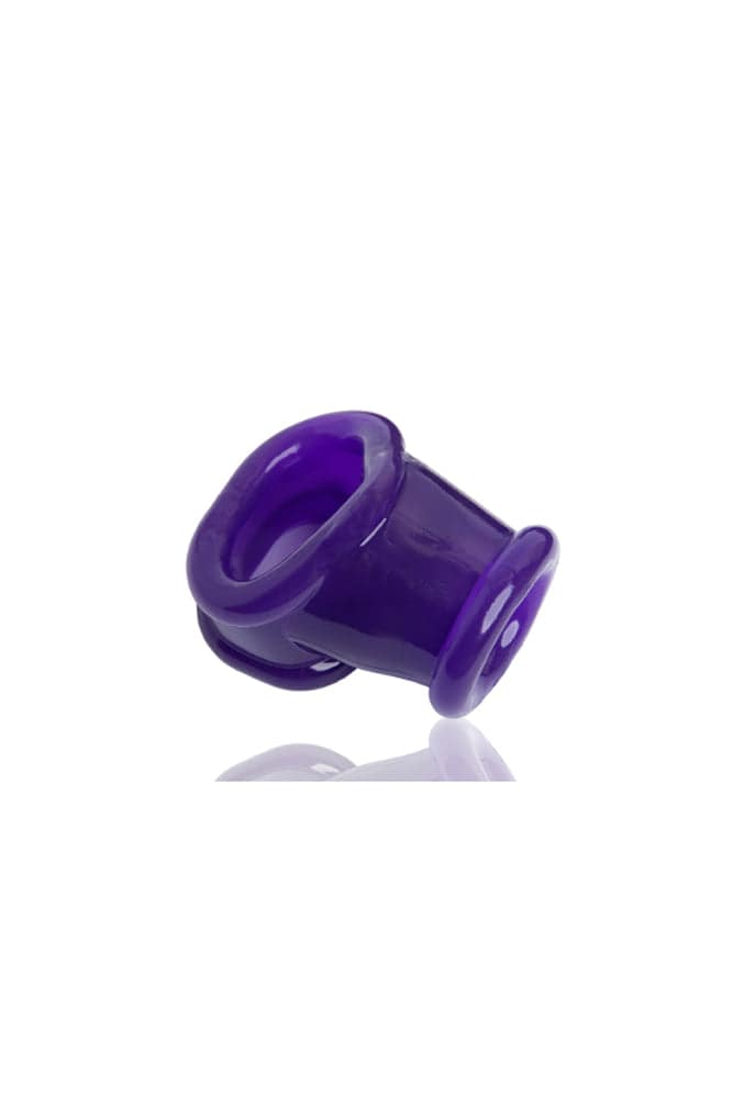 Oxballs - Powersling Cock Ring w/ Ball Stretcher - Purple - Stag Shop