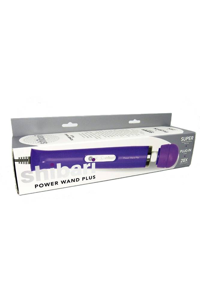 Shibari - Power Wand Plus  - Purple - Stag Shop