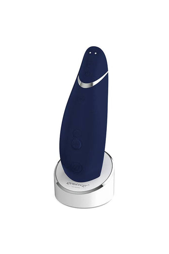 Womanizer - Premium Clitoral Stimulator - Blueberry - Stag Shop