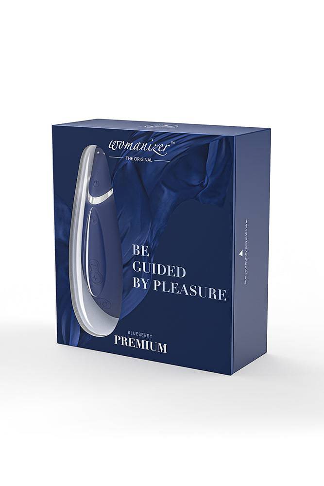 Womanizer - Premium Clitoral Stimulator - Blueberry - Stag Shop