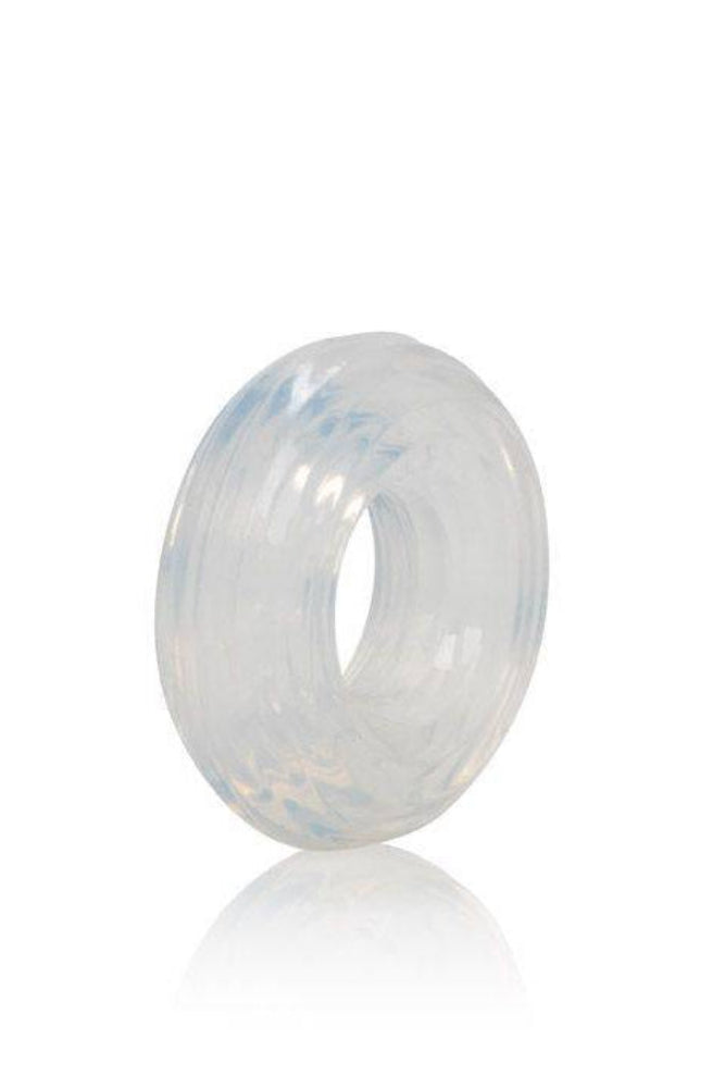 Cal Exotics - Premium Silicone Medium Cock Ring - Clear - Stag Shop