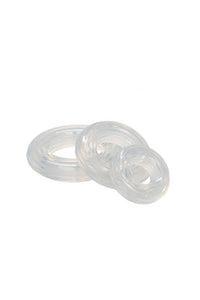 Thumbnail for Cal Exotics - Premium Silicone Cock Ring Set - 3-Pack - Stag Shop