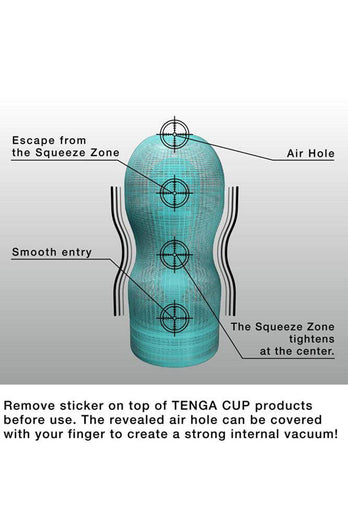 Tenga - Premium Vacuum Soft Masturbator Cup - Stag Shop