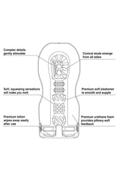 Tenga - Premium Vacuum Soft Masturbator Cup - Stag Shop