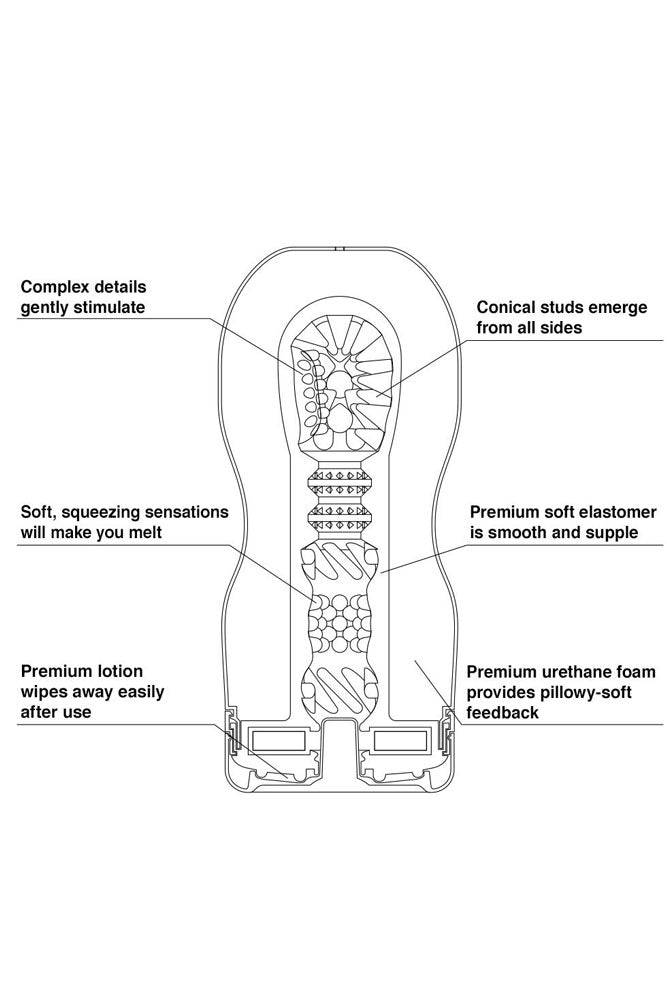 Tenga - Premium Vacuum Soft Masturbator Cup - Stag Shop