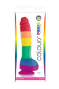 NS Novelties - Colours - Pride Edition - 8 Inch Dildo - Rainbow - Stag Shop