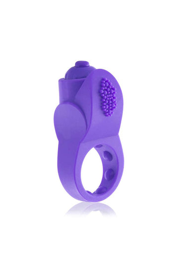 Screaming O - PrimO - Apex Vibrating Cock Ring - Purple - Stag Shop