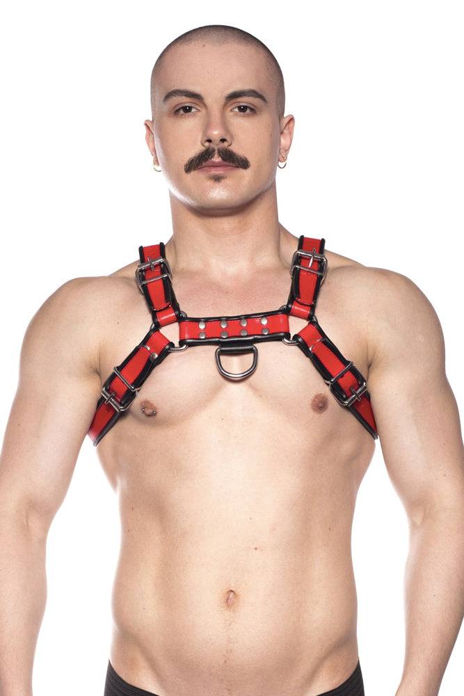 Prowler - Premium Leather Chest Harness - Stag Shop