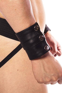 Thumbnail for Prowler - Premium Leather Wrist Wallet - Black - Stag Shop