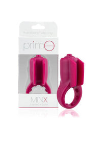 Thumbnail for Screaming O - PrimO - Minx Vibrating Cock Ring - Merlot - Stag Shop