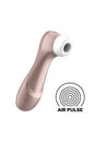 Satisfyer - Pro 2 Clitoral Stimulator - Rose Gold - Stag Shop