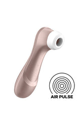 Satisfyer - Pro 2 Clitoral Stimulator - Rose Gold - Stag Shop