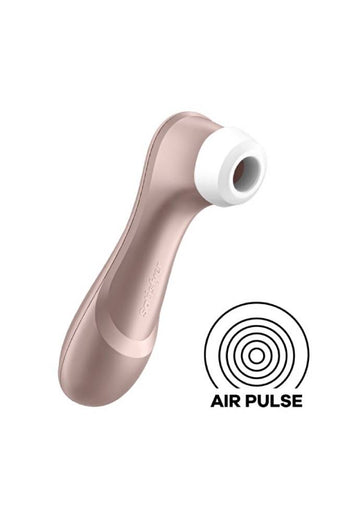 Satisfyer - Pro 2 Clitoral Stimulator - Rose Gold - Stag Shop