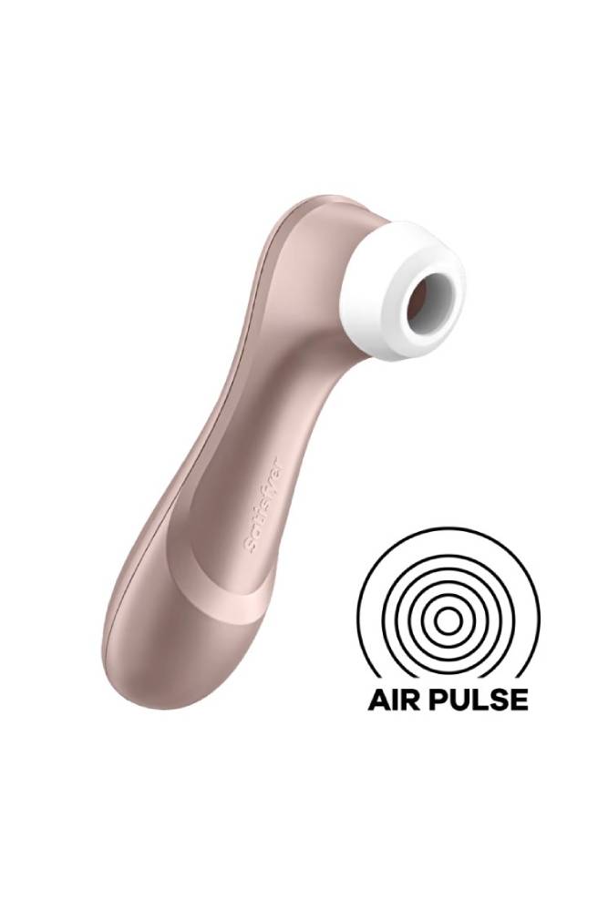 Satisfyer - Pro 2 Clitoral Stimulator - Rose Gold - Stag Shop
