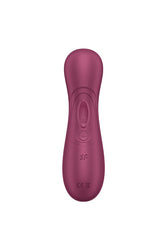Satisfyer - Pro 2 Generation 3 Air Pulse Clitoral Stimulator with App Control - Bordeaux - Stag Shop