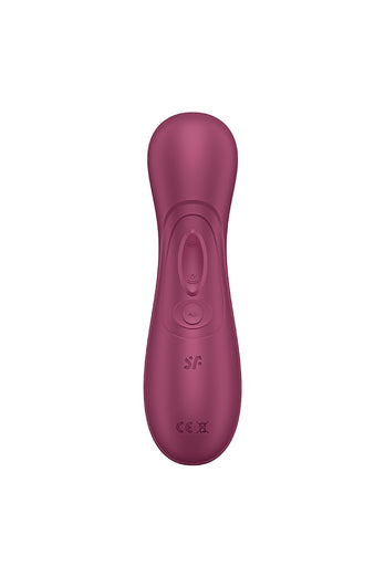Satisfyer - Pro 2 Generation 3 Air Pulse Clitoral Stimulator with App Control - Bordeaux - Stag Shop