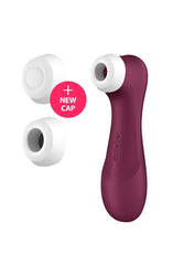 Satisfyer - Pro 2 Generation 3 Air Pulse Clitoral Stimulator with App Control - Bordeaux - Stag Shop
