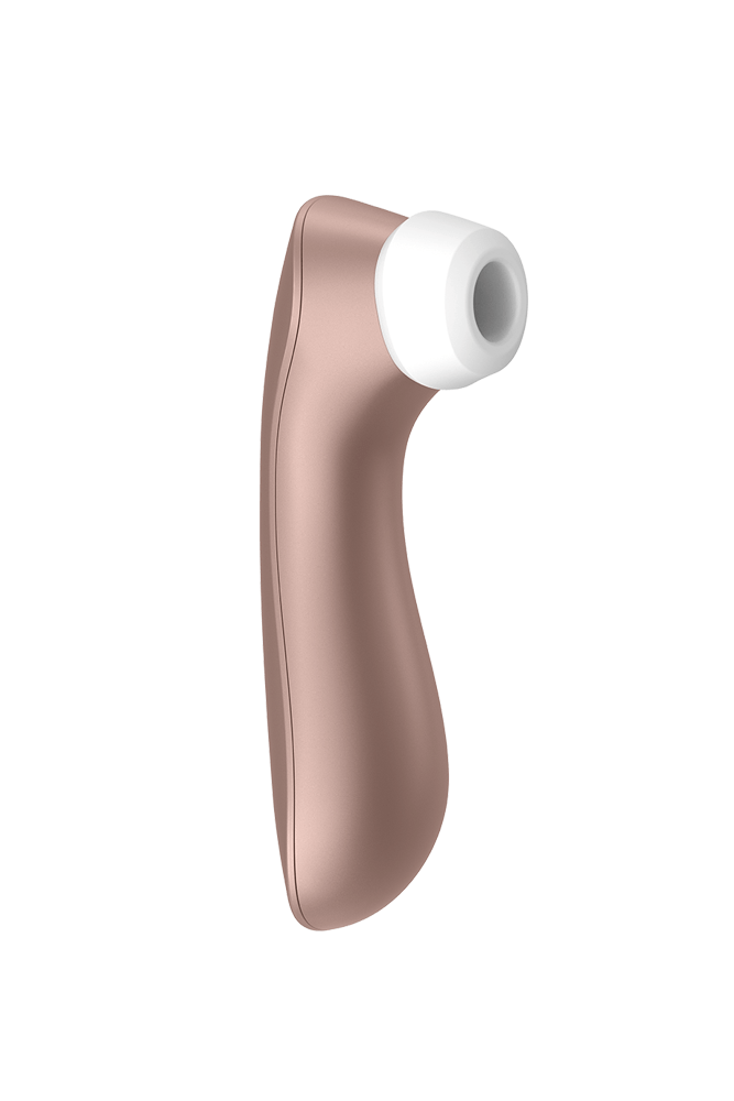 Satisfyer - Pro 2+ Vibration Clitoral Stimulator - Rose Gold - Stag Shop