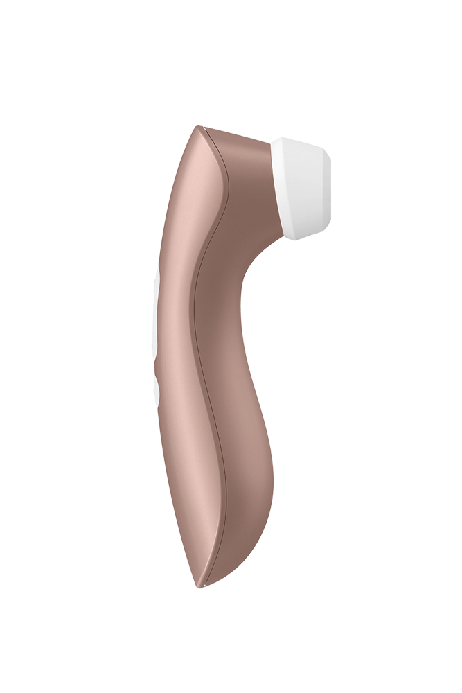 Satisfyer - Pro 2+ Vibration Clitoral Stimulator - Rose Gold - Stag Shop