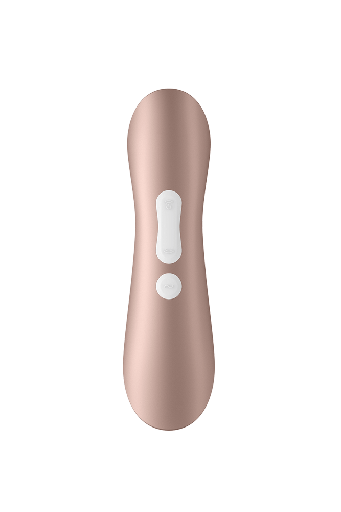 Satisfyer - Pro 2+ Vibration Clitoral Stimulator - Rose Gold - Stag Shop