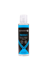 Gender X - Procreate Fertility Friendly Water Based Lubricant - 4oz - Stag Shop