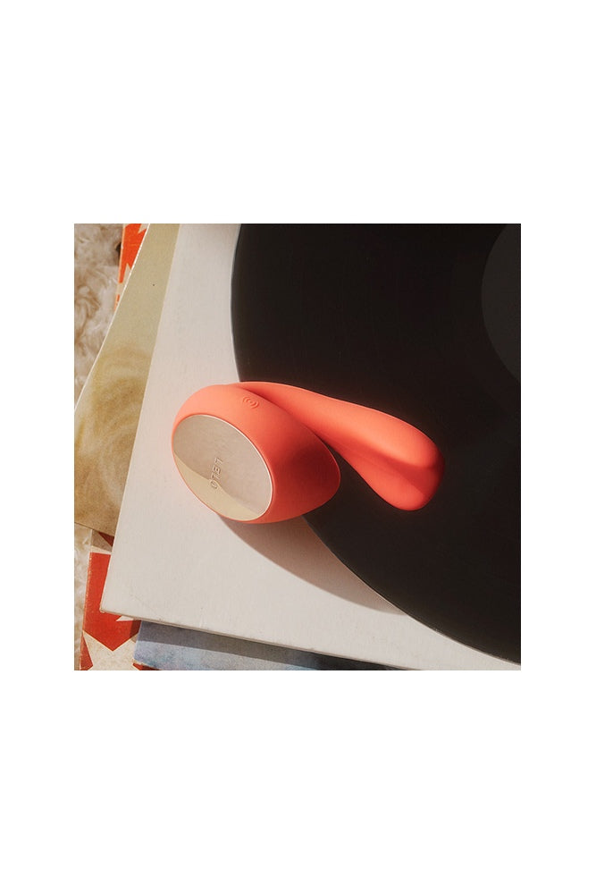 Lelo - Ida Wave App-Controlled Hands Free Dual Vibrator - Coral - Stag Shop