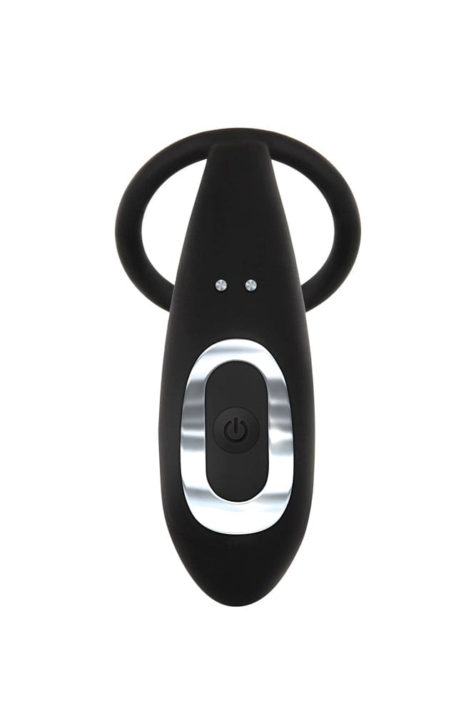 Adam & Eve - Adam's Rechargeable Prostate Please & C-Ring - Black - Stag Shop