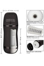 Cal Exotics - Optimum Power - Pulsar Vibrating Stroker - Black - Stag Shop