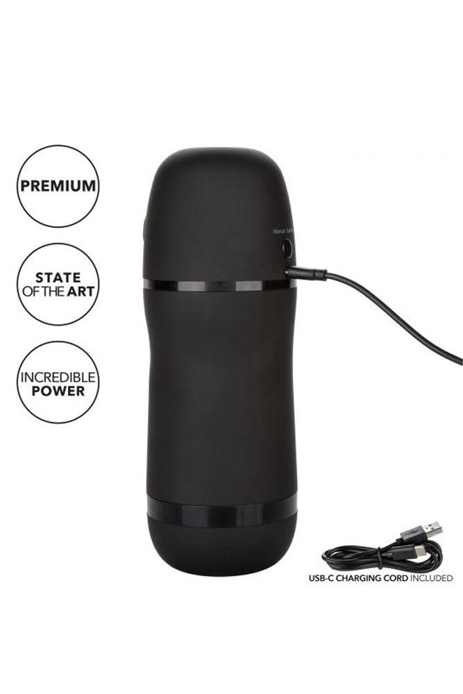 Cal Exotics - Optimum Power - Pulsar Vibrating Stroker - Black - Stag Shop