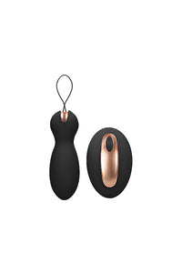 Thumbnail for Shots Toys - Elegance - Purity Dual Vibrating Toy with Remote Control - Black - Stag Shop