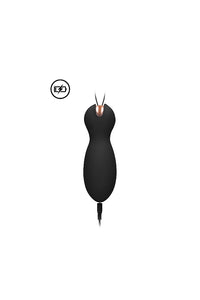 Thumbnail for Shots Toys - Elegance - Purity Dual Vibrating Toy with Remote Control - Black - Stag Shop