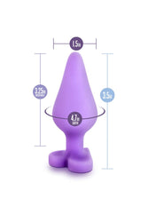 Blush Novelties - Play with Me - Naughty Candy Heart - Butt Plug - Stag Shop