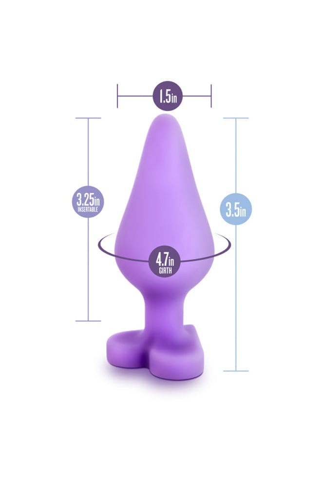 Blush Novelties - Play with Me - Naughty Candy Heart - Butt Plug - Stag Shop