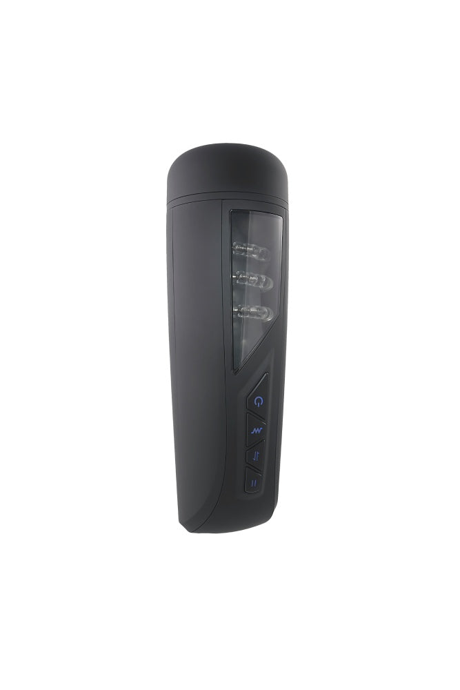 Playboy - Pursuit of Pleasure Vibrating Stroker - Black - Stag Shop