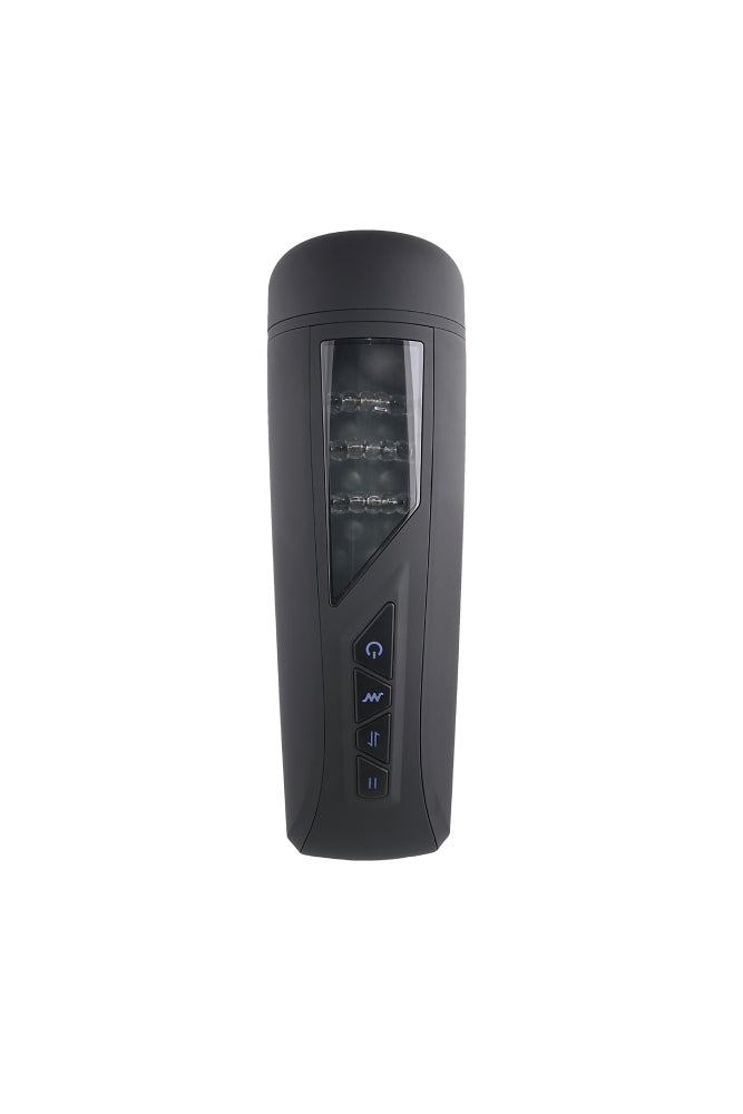 Playboy - Pursuit of Pleasure Vibrating Stroker - Black - Stag Shop