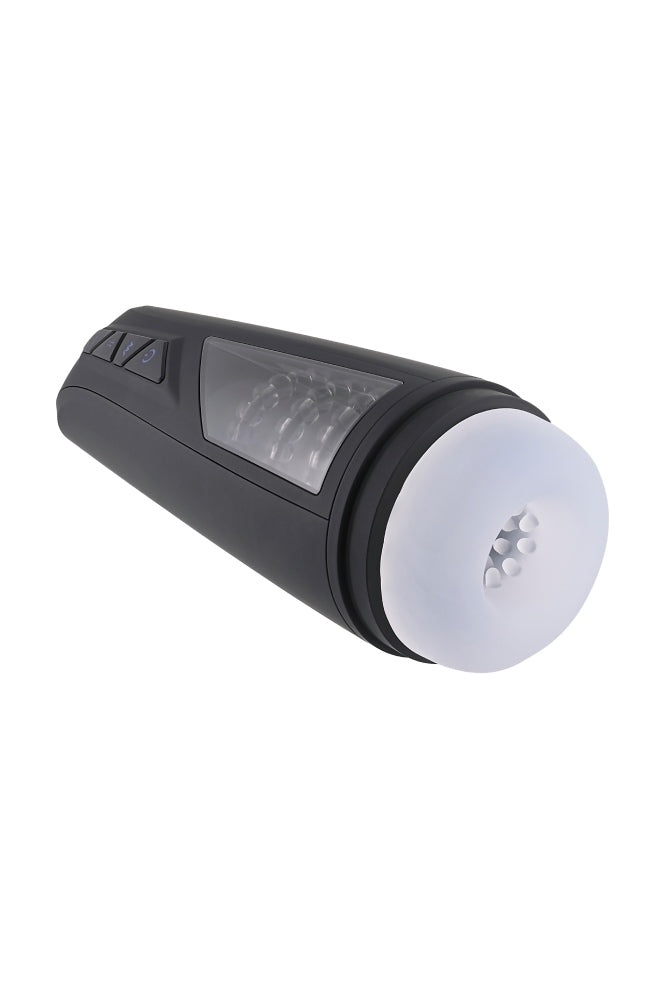 Playboy - Pursuit of Pleasure Vibrating Stroker - Black - Stag Shop