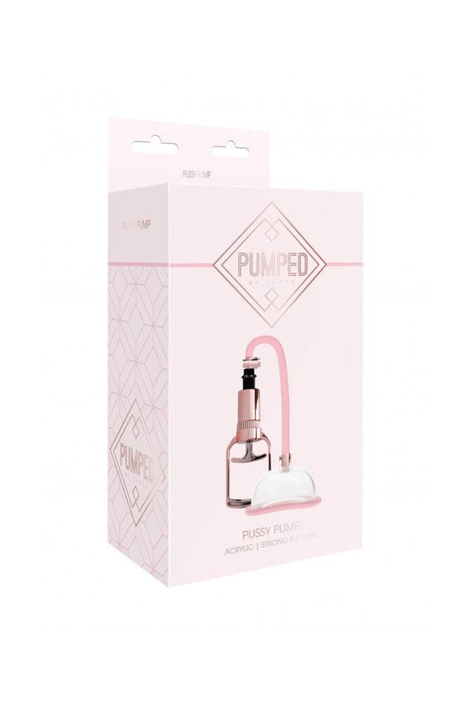 Shots Toys - Pumped - Pussy Pump - Rose Gold - Stag Shop
