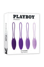 Playboy - Put in Work Weighted Kegel Ball Set - Purple - Stag Shop