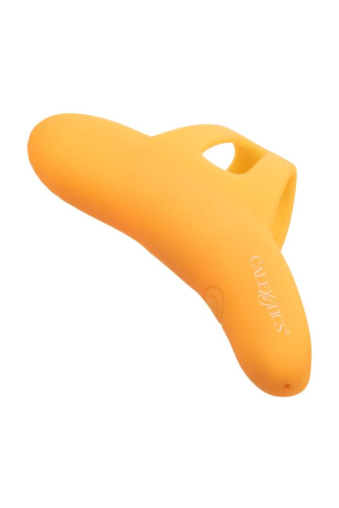 Cal Exotics - Neon Vibes - The Pleasure Finger Vibe - Orange - Stag Shop