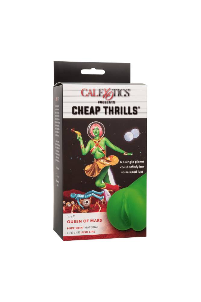 Cal Exotics - Cheap Thrills - Queen of Mars Stroker - Green - Stag Shop