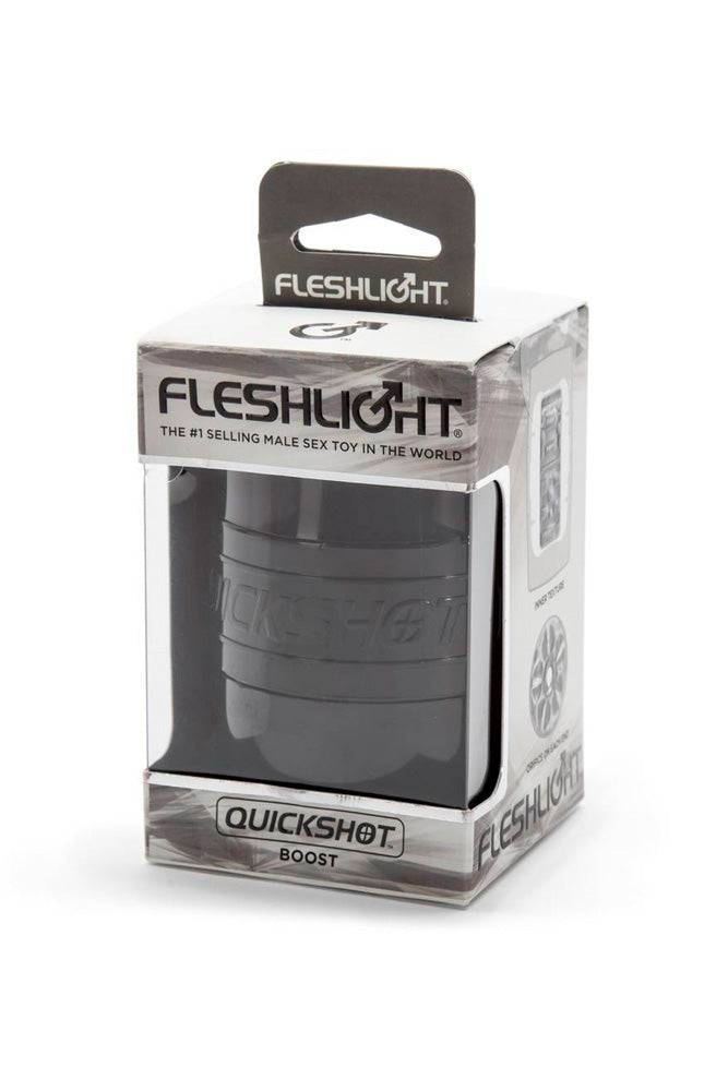 Fleshlight - QuickShot Boost - Black - Stag Shop