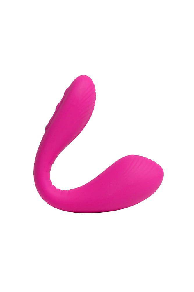 Lovense - Dolce Bluetooth Adjustable Dual Vibrator - Pink - Stag Shop