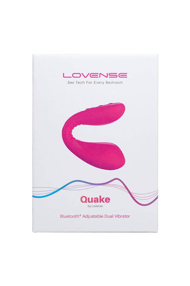 Lovense - Dolce Bluetooth Adjustable Dual Vibrator - Pink - Stag Shop