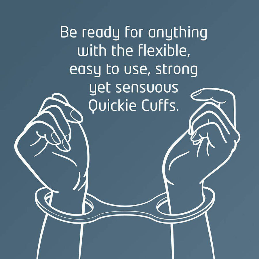 Creative Conceptions - Quickie Cuffs - Medium - Red - Stag Shop