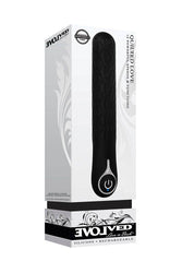 Evolved - Quilted Love Vibrator - Black - Stag Shop