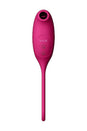 Shots Toys - VIVE - Quino Air Wave & Vibrating Egg Vibrator - Pink - Stag Shop