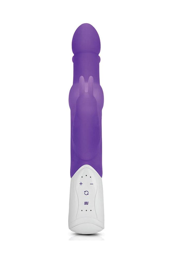 Rabbit Essentials - Rechargeable Pleasure Pearls Rabbit - Purple - Stag Shop