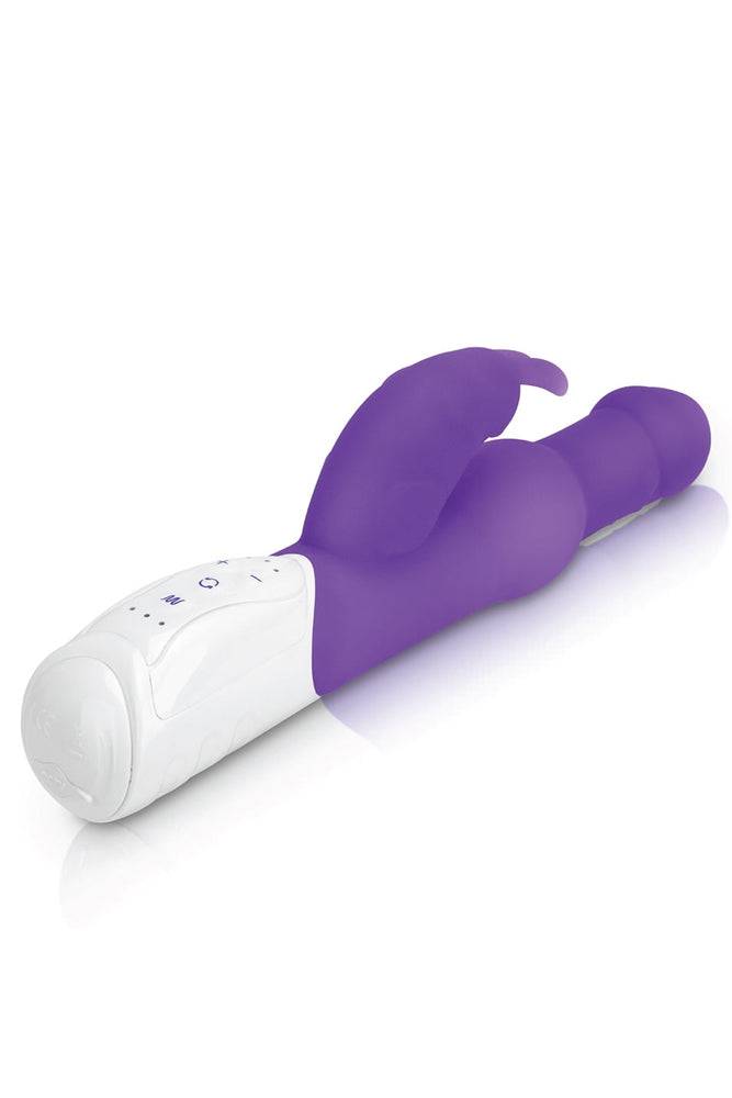 Rabbit Essentials - Rechargeable Pleasure Pearls Rabbit - Purple - Stag Shop
